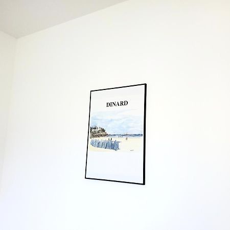 Apt Bord De Mer, Hypercentre Dinard, Parking Prive Buitenkant foto