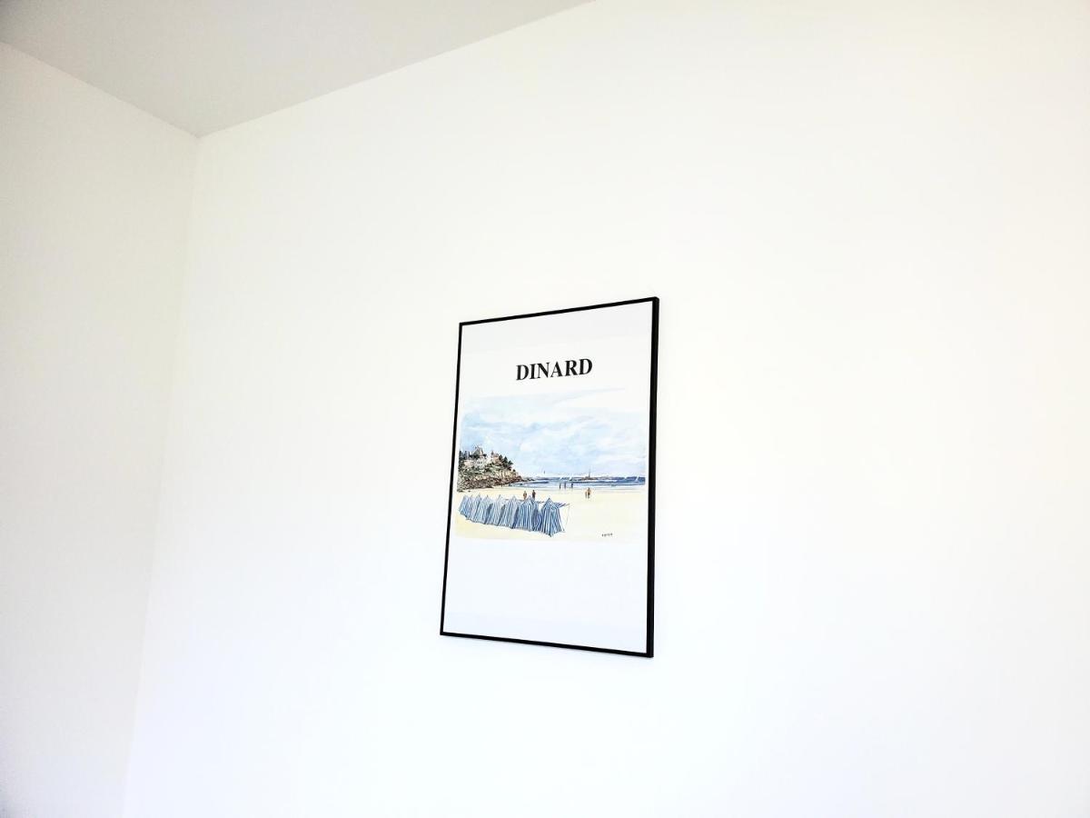 Apt Bord De Mer, Hypercentre Dinard, Parking Prive Buitenkant foto